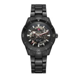 RADO CAPTAIN COOK SKELETON - BLACK SILVER