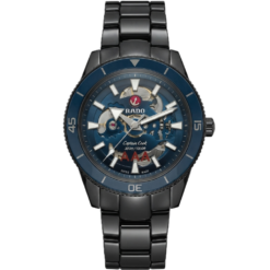 RADO CAPTAIN COOK SKELETON - BLACK BLUE