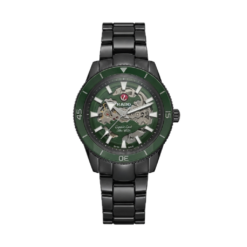 RADO CAPTAIN COOK SKELETON - BLACK GREEN