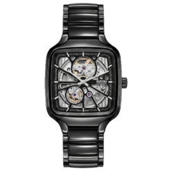 RADO True Square Automatic Open Heart (BLACK)