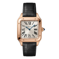 CARTIER SANTOS-DUMONT WATCH BLACK GOLD