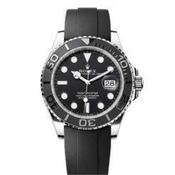 ROLEX YACHT MASTER OYSTER FLEX (BLACK SILVER)