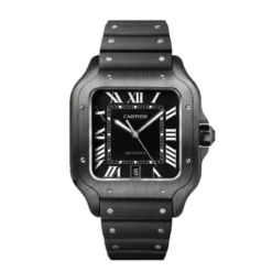 CARTIER SANTOS DE CARTIER WATCH BLACK