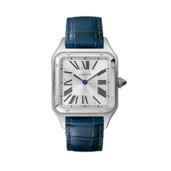 CARTIER SANTOS-DUMONT WATCH BLUE