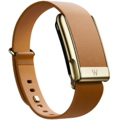 WHOOP LIFE MG - LEATHERLUXE MG TAPERED CAMEL WITH GOLD